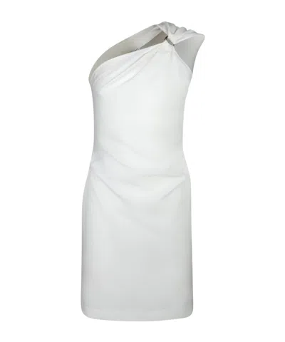 MOSCHINO MOSCHINO JEANS ONE-SHOULDER ASYMMETRIC DRESS