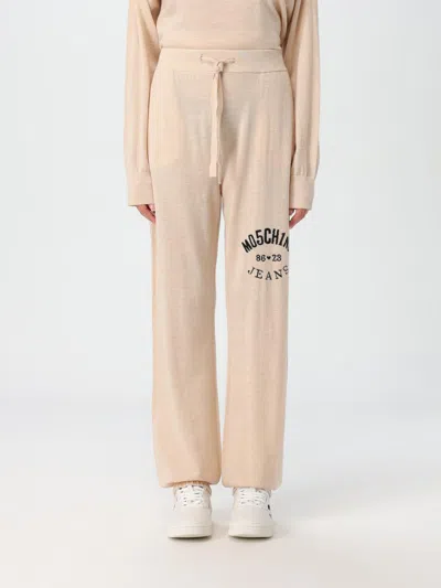 Moschino Jeans Pants  Woman Color Beige