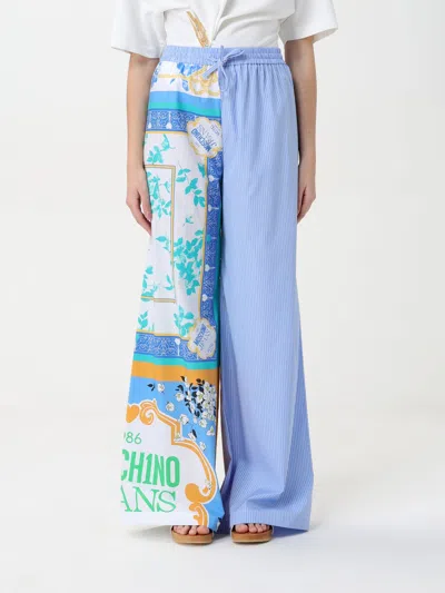 Moschino Jeans Pants  Woman Color Gnawed Blue