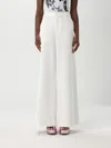 Moschino Pants  Jeans Woman Color White In White