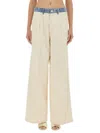 Moschino Jeans Pants "urban" In Beige