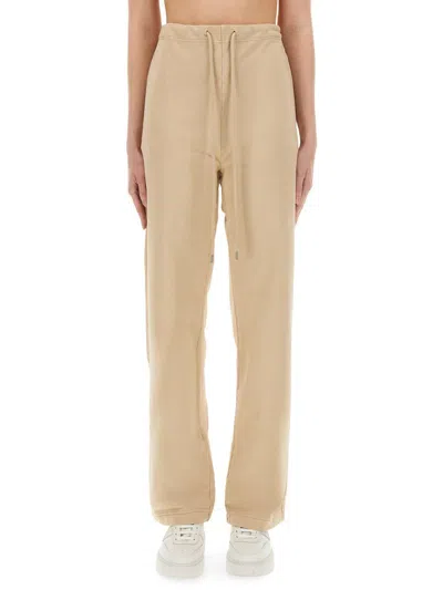 Moschino Jeans Pants "urban" In Beige