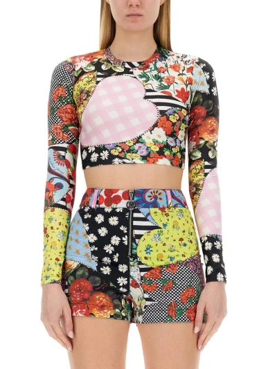 Moschino Jeans Pattern Printed Long In Multi