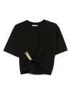 Moschino "urban" T-shirt In Black