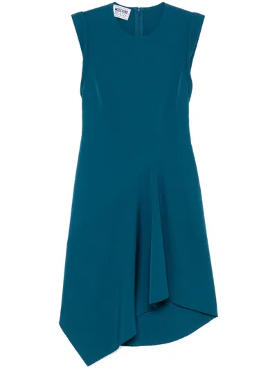 Moschino Jeans Polyester Dress In Blue