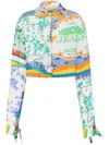 Moschino Printed Shirt In White