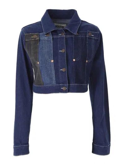 MOSCHINO JEANS CHAQUETA VAQUERA - AZUL