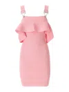 Moschino Jeans Dress  Woman Color Pink In Rosado