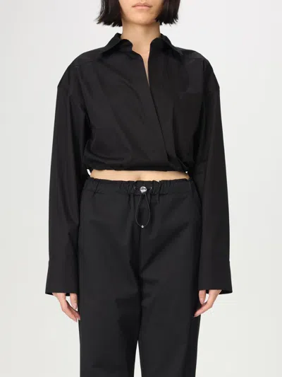 Moschino Hemdbluse  Jeans Damen Farbe Schwarz In Black