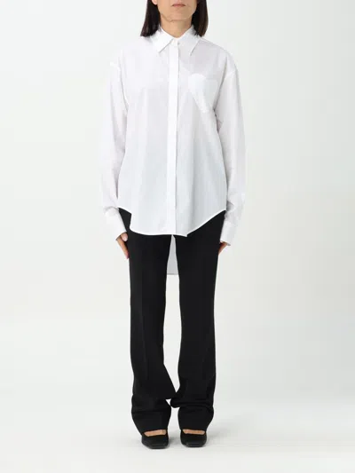Moschino Cotton Shirt In White
