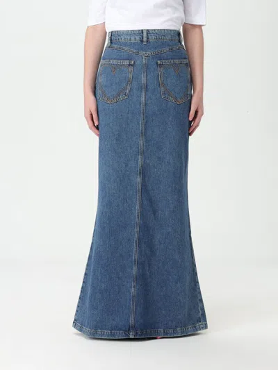Moschino Jeans Denim Long Skirt