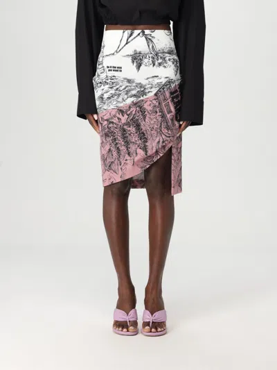 Moschino Jeans Skirt  Woman Color Pink