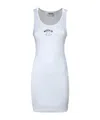 Moschino Jeans Sleeveless Crewneck Dress In White