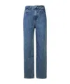 Moschino Jeans Straight Leg Jeans In Blue
