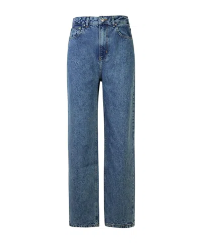 Moschino Jeans Straight Leg Jeans In Blue