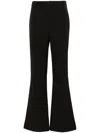 Moschino Straight-leg Trousers In Black