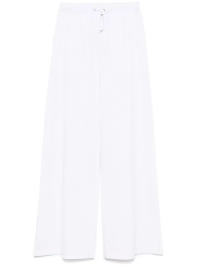 Moschino Jeans Straight Trousers In White