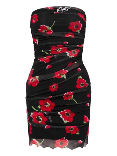 Moschino Jeans Strapless Mini Dress