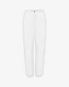 Moschino Elasticated-ankles Track Pants In White