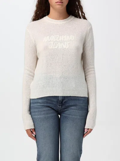 Moschino Jeans Sweater  Woman Color White