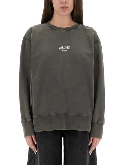 MOSCHINO SWEATSHIRT WITH LOGO