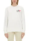 Moschino Logo Sweatshirt In White