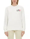 Moschino Logo Sweatshirt In White