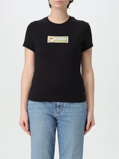Moschino Jeans T-shirt  Woman Color Black