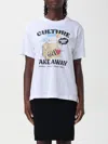 Moschino Print Short Sleeve T-shirt In White