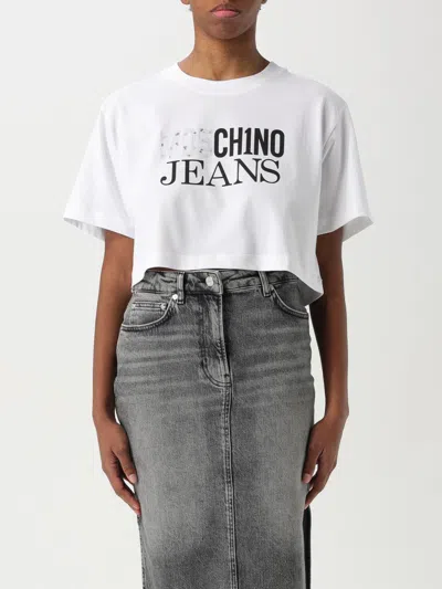 Moschino Jeans T-shirt  Woman Color White