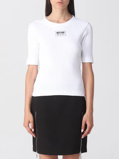 Moschino Jeans T-shirt  Woman Color White