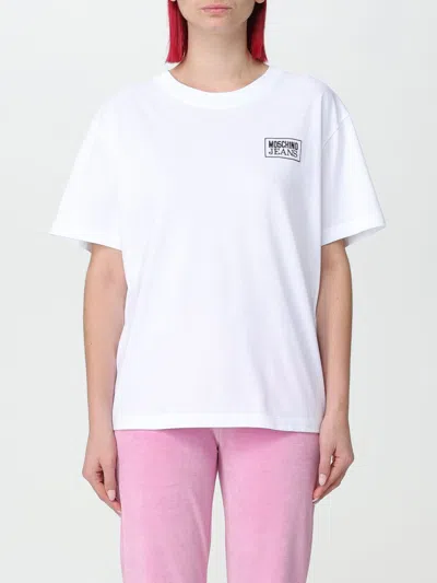 Moschino Jeans T-shirt  Woman Color White