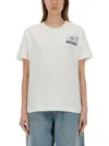 Moschino T-shirt With Print In White
