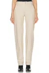Moschino Jeans Tailored Pant In Beige