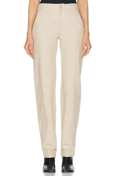 Moschino Jeans Tailored Pant In Beige