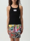 Moschino Top  Jeans Woman In Black