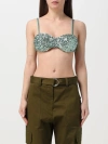 Moschino Sequined Top In Green