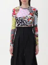 Moschino Top  Jeans Woman Color Multicolor In Multicolor