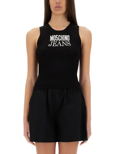 MOSCHINO TOPS WITH LOGO