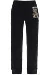 Moschino Teddy Bear Jog In Black