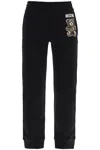 Moschino Teddy Bear Jog In Black