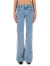 Moschino Jeans Two-tone Denim Jeans