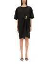 Moschino Jeans Peg-patch Midi Dress