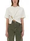 Moschino "urban" T-shirt In White