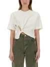 Moschino "urban" T-shirt In White