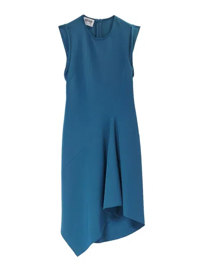 Moschino Jeans Vestido Midi - Azul