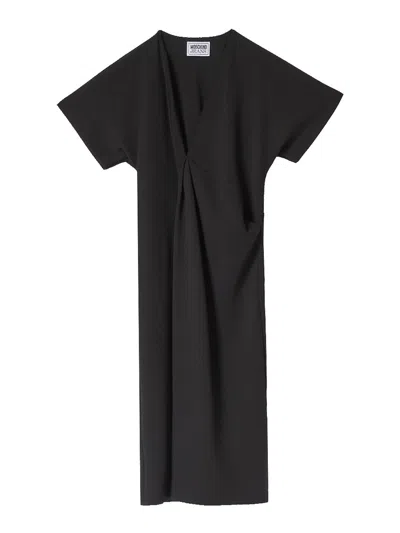 Moschino Jeans Vestido Midi - Negro