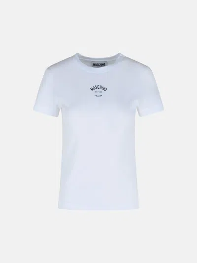 Moschino White Cotton T-shirt