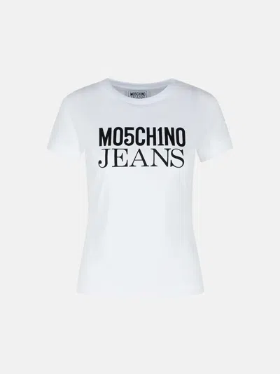 Moschino White Cotton T-shirt