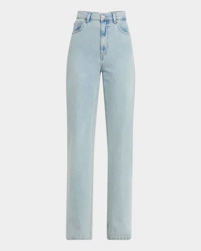 Moschino Jeans Wide-leg Jeans In Blue